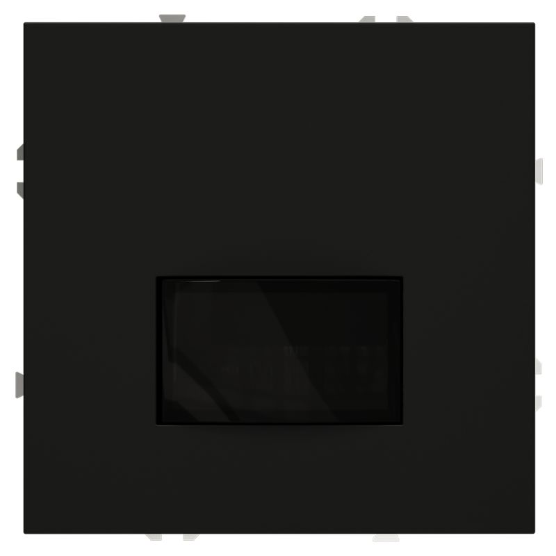 Датчик движения встраиваемый VOLTUM S70, (черный матовый) VLS070508 фото 1