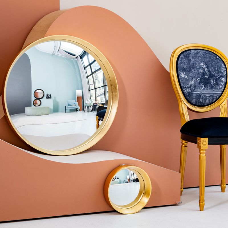 Зеркало декоративное настенное «Хогард Голд» ByObject Зазеркалье BD-1909658 фото 5