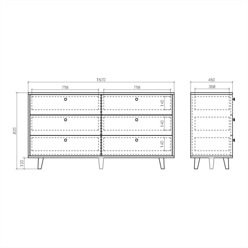 Комод The IDEA Twin BD-1964507