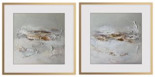 Картина "Мечты | диптих" 2 полотна, каждое 47х47см Чикунова Юлия  BD-2688748