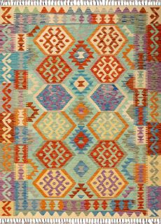 Пакистанский ковер из шерсти Carpet «KILIM» 23-15674 147 x 197 см