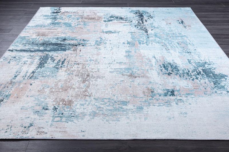 Турецкий ковер из хлопка, полиэстера и вискозы Carpet «PANORAMA» HDJ1525-01 200 x 300 см фото 2