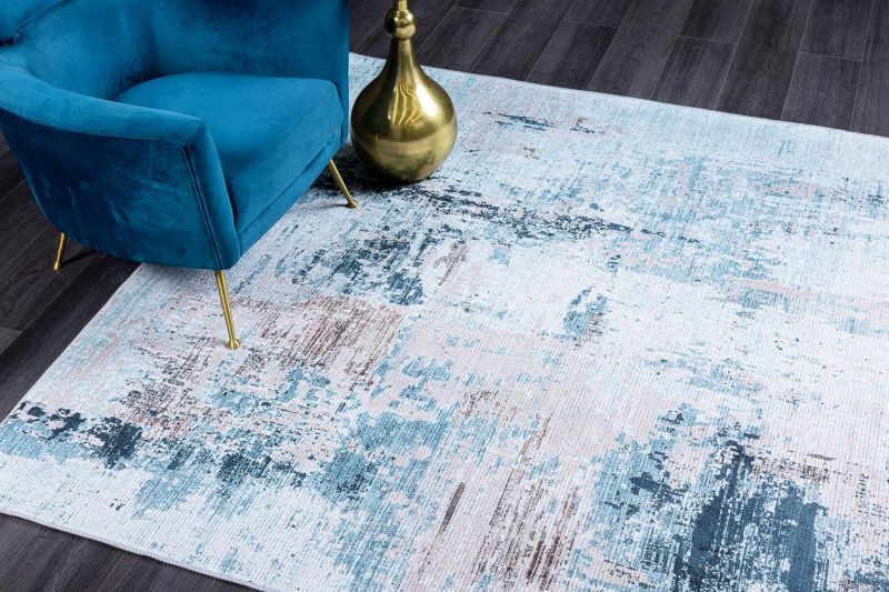 Турецкий ковер из хлопка, полиэстера и вискозы Carpet «PANORAMA» HDJ1525-01 200 x 300 см фото 8