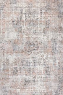 Индийский ковер из арт-шёлка Carpet «SOMERSET» FL74-SILVER-LT.PINK 165 x 235 см