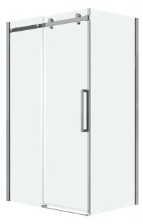 Душевой уголок Grossman Classic 120.K33.04.1510.10.00, 150х100 см, профиль хром, стекло прозрачное