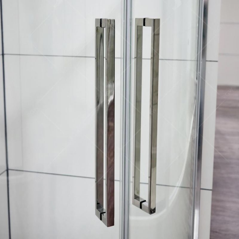 Душевой уголок  RGW Stilvoll SV-53 06325388-11 80х80 см, профиль хром, стекло прозрачное фото 2