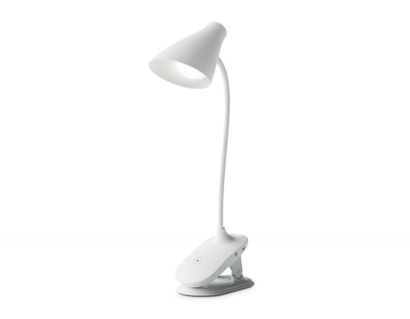 Светодиодная настольная лампа с прищепкой, гибкой ножкой и аккумуляторной батареей Ambrella DESK  DE705