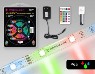 Комплект светодиодной ленты Ambrella RGB Light GS2501