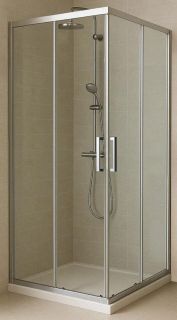 Душевой уголок Royal Bath HPD RBHPD-T-ST 85 профиль хром матовый, стекло прозрачное