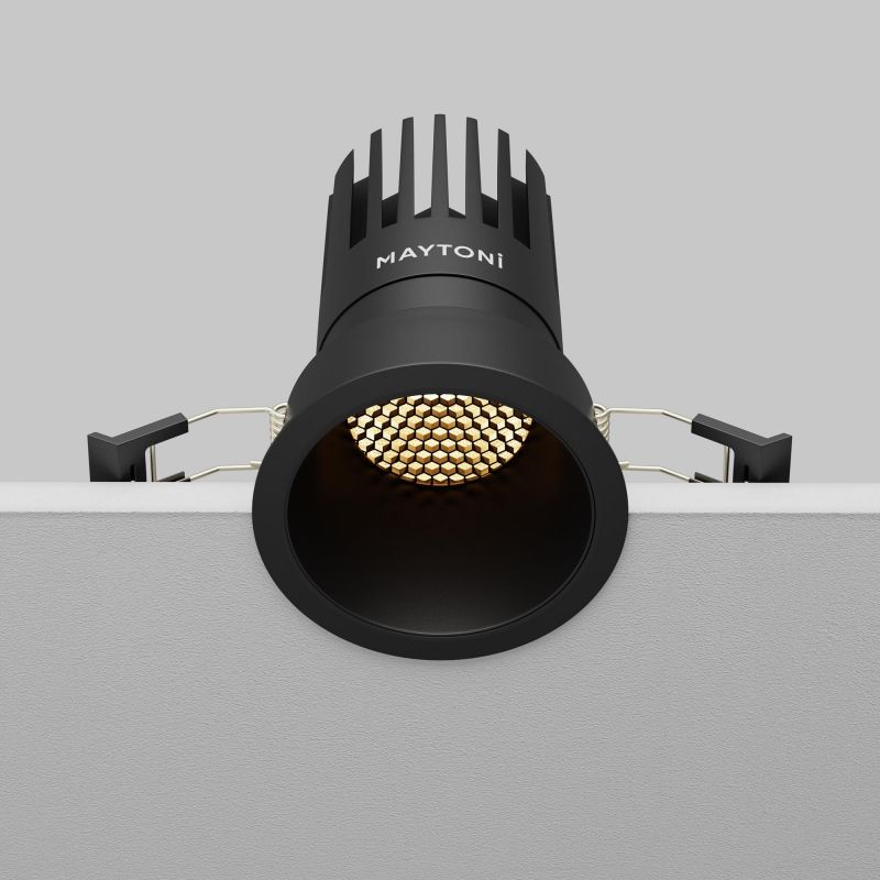 Встраиваемый светильник Maytoni Dip LED 2700К(теплый) 15W DL118-15W-2.7K-B фото 11
