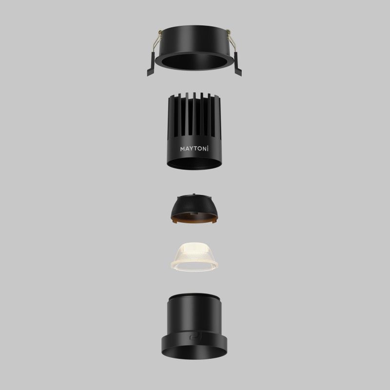 Встраиваемый светильник Maytoni Dip LED 2700К(теплый) 15W DL118-15W-2.7K-B фото 5