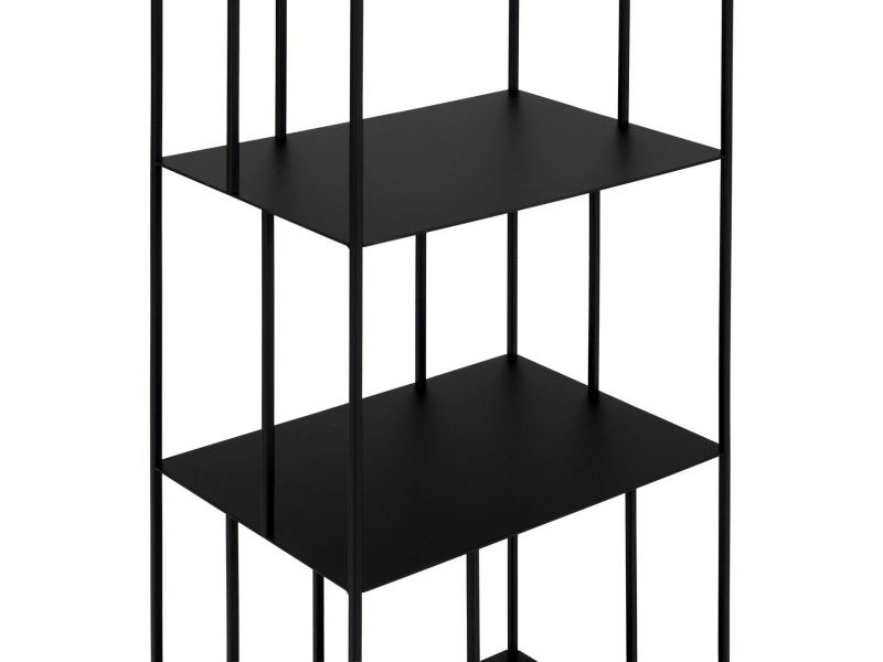 Стеллаж ОГОГО Обстановочка Shelf черный узкий высокий BD-3145333 фото 4