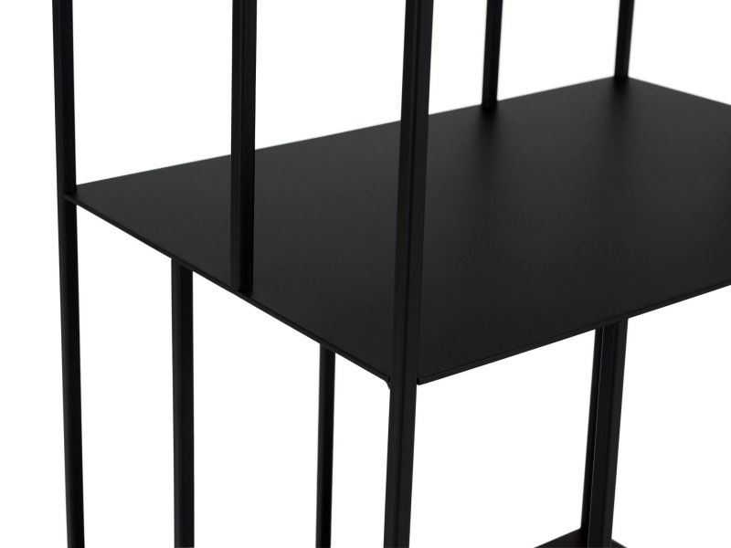 Стеллаж ОГОГО Обстановочка Shelf черный узкий высокий BD-3145333 фото 5