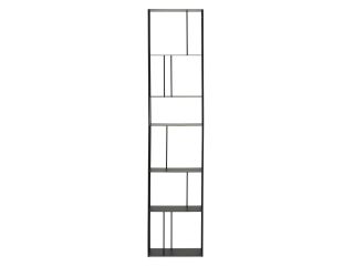 Стеллаж ОГОГО Обстановочка Shelf черный узкий высокий BD-3145333