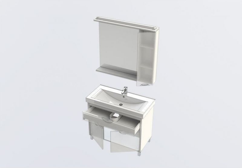 Мебель для ванной Aquanet Гретта 00179245 фото 6