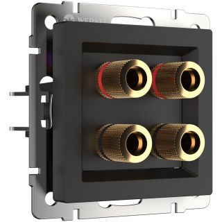 Акустическая розетка (черный матовый) Werkel W1185008