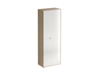 Шкаф двухдверный Latte ОГОГО Обстановочка белый BD-1859734