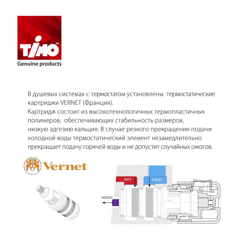 Душевая система Timo-F Saona SX-2319/00SM