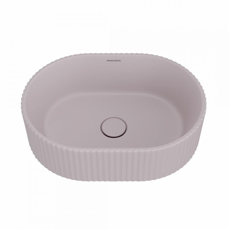 Раковина накладная Kerama Marazzi Artbasin Vento 50 VE.wb.50\MAL, 53 см, мальва матовая