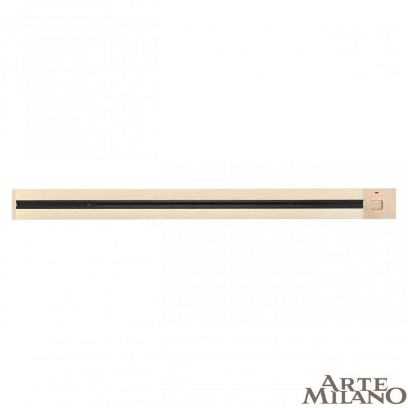 Встраиваемый шинопровод с выключателем Arte Milano 25A 250V 385201TBB/100 Gold фото 4