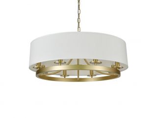 Люстра Newport 3550 SARA E14 40W 3558/С brass
