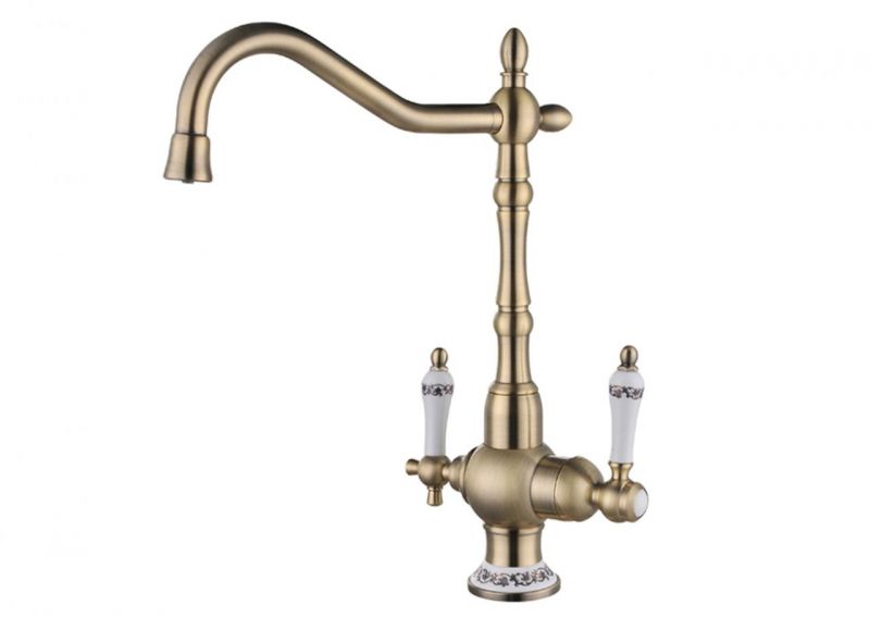 Смеситель для кухни Zorg Sanitary ZR 336 YF-50 BR фото 1