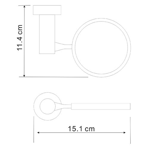 Держатель для ершика WasserKRAFT Donau K-C176