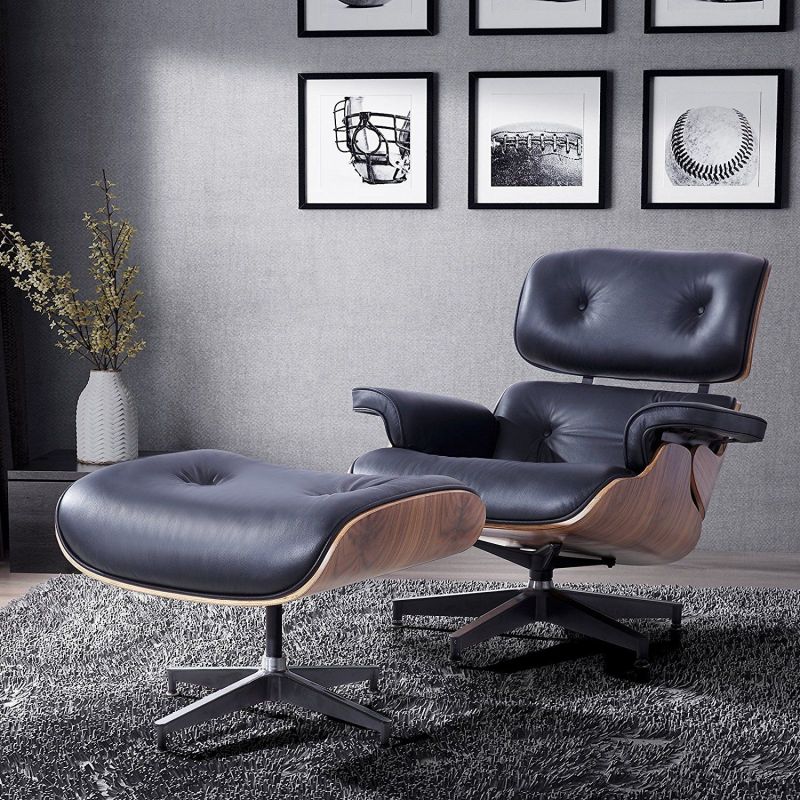 Кресло и оттоманка Bradex Home EAMES LOUNGE CHAIR BD-1450542