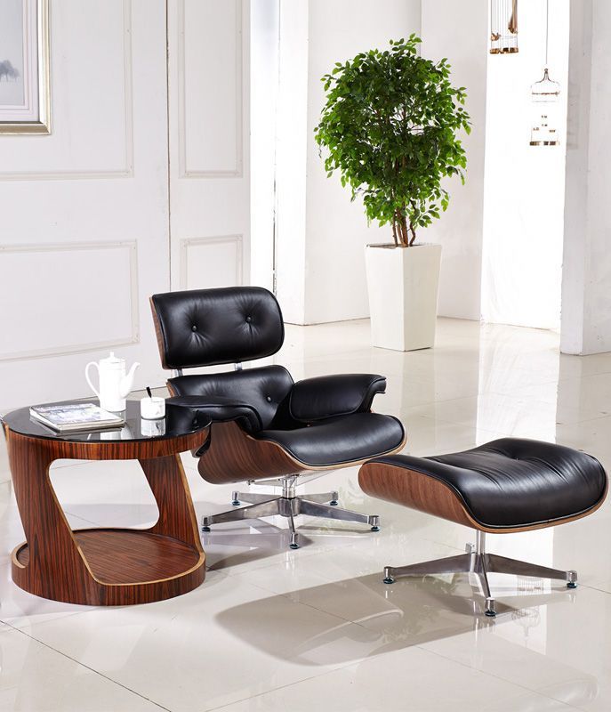 Кресло и оттоманка Bradex Home EAMES LOUNGE CHAIR BD-1450542