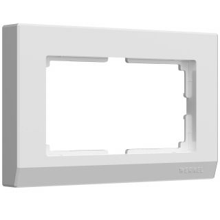 Рамка для двойной розетки (белый) Werkel W0081801