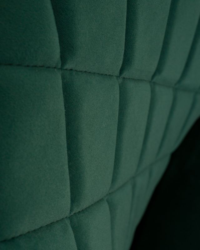 Стул Dobrin 8266-LML ROBERT, цвет сиденья зелёный велюр (V108-64), цвет основания черный