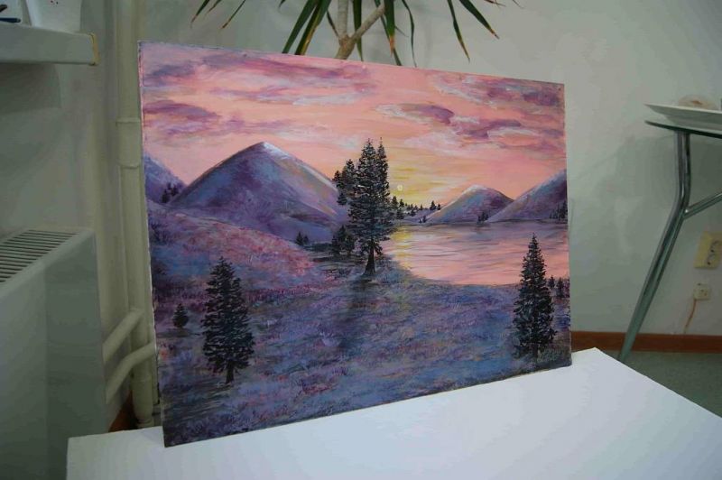 Картина "Чудная долина" Ксения Константинова