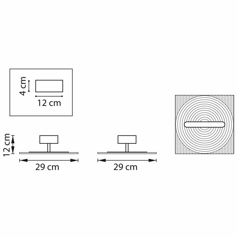 Люстра потолочная Acrile 738043