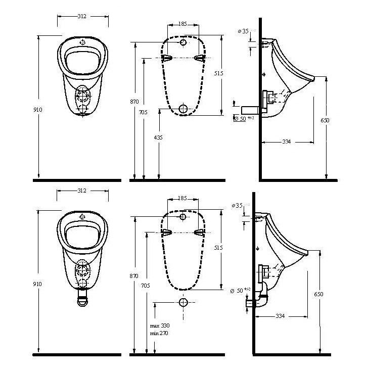 Писсуар beWash Eri 37108001 фото 2