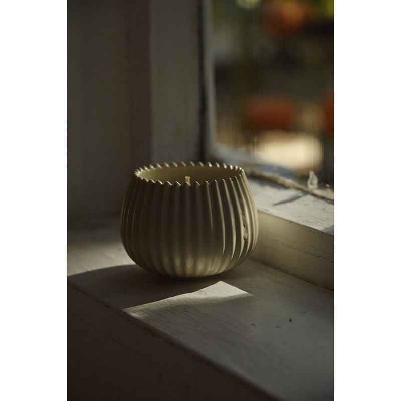 Свеча ароматическая nutmeg, leather & vanilla из коллекции edge, бежевый, 30 ч Tkano BD-3043146 фото 4