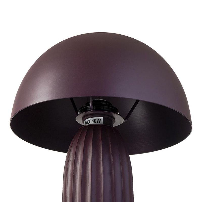 Лампа настольная Bergenson Bjorn Texture  E27 40Вт вишневая, BD-3103471 фото 6