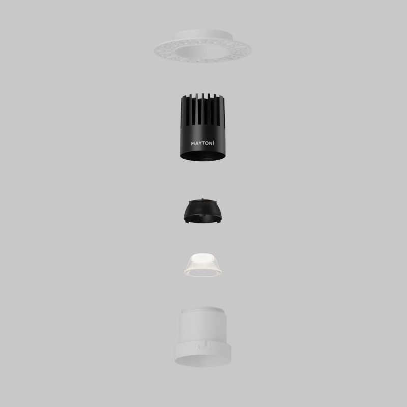 Встраиваемый светильник Maytoni Dip LED 4000К(белый) 10W DL120-10W-4K-TRS-W фото 5