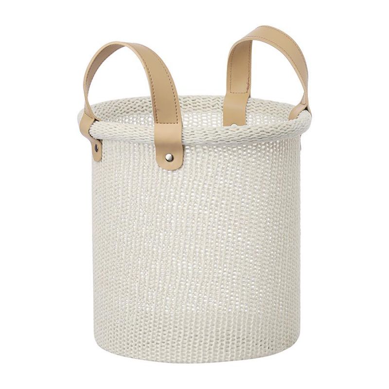 Корзина для хранения sustainable collection, D22х23 см, молочная фото 1