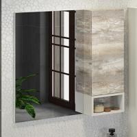 Зеркальный шкаф Comforty Турин 00004136265CF дуб бежевый