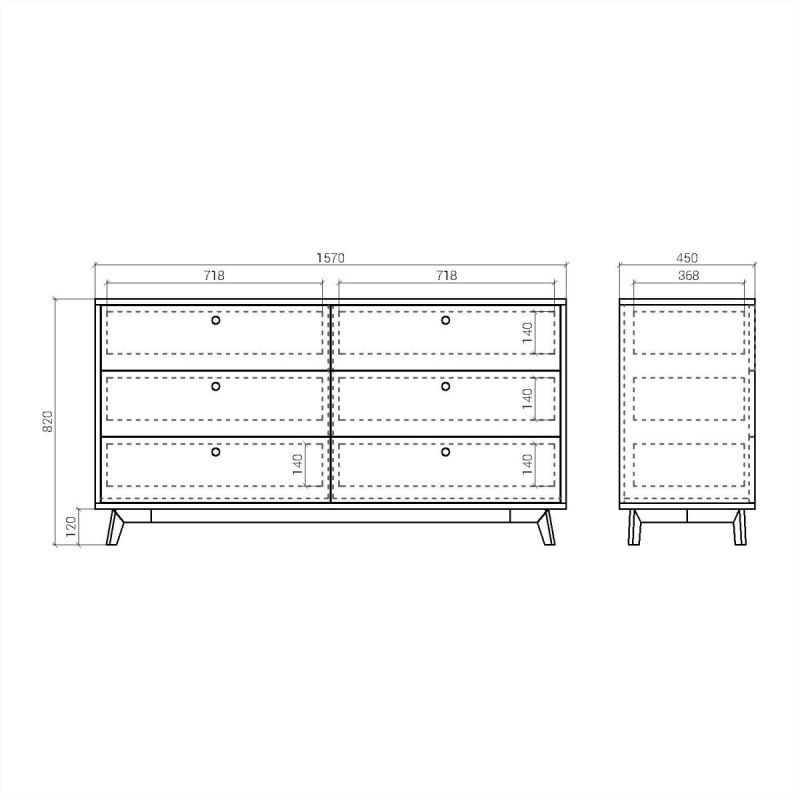 Комод The IDEA Frame BD-1964748