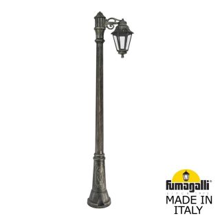 Садовый светильник-столб FUMAGALLI ANNA бронза, прозрачный E22.156.S10.BXF1R