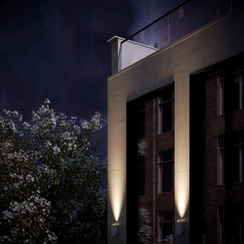 Светильник садово-парковый со светодиодами Elektrostandard Column LED 35138/U белый