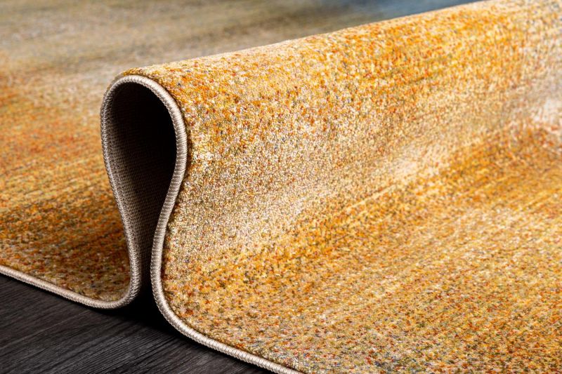 Турецкий ковер из полиэфирного шёлка Carpet «MYSTIC» 1146A-GREY-BLUE 80 x 150 см фото 7