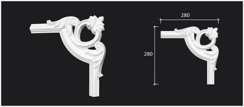 Декоративный уголок Decor Dizayn C3-DD002 фото 3