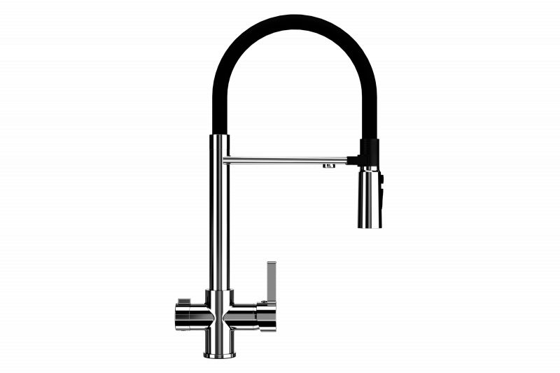 Смеситель для кухни Ulgran Classic U-026 хром хром фото 1