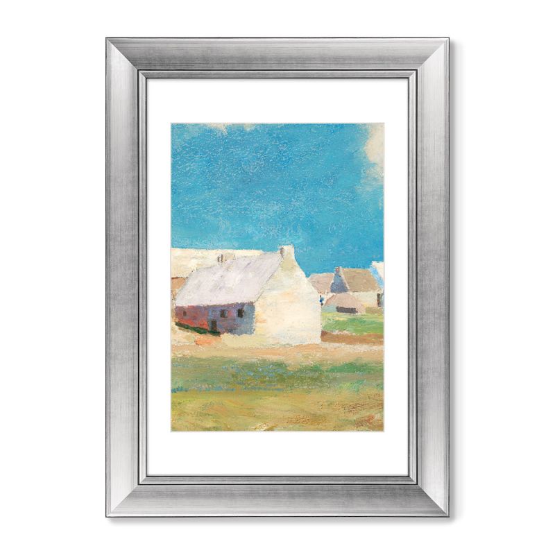 Набор из 3-х репродукций картин в раме Breton Village, 1890г. ArtNoMore BD-2090757 фото 3