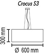 Подвесной светильник TopDecor Crocus Crocus Glade S3 01 99gp фото 3