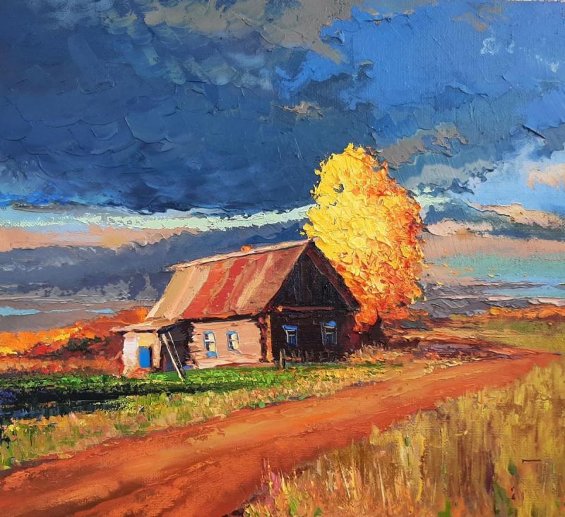 Картина "Домик на лето" 60x50 Головченко Алексей фото 1