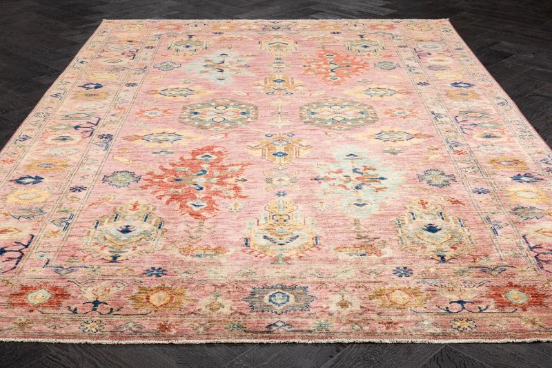 Пакистанский ковер из шерсти Carpet «KAZAK ROYAL» 231674-PUR-PUR 199 x 289 см