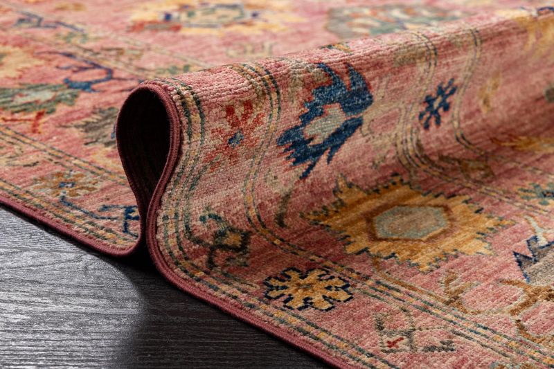 Пакистанский ковер из шерсти Carpet «KAZAK ROYAL» 231674-PUR-PUR 199 x 289 см